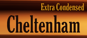 Cheltenham Extra Condensed Pro-Bold